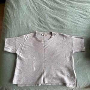Cashmere Cropped T-Shirt